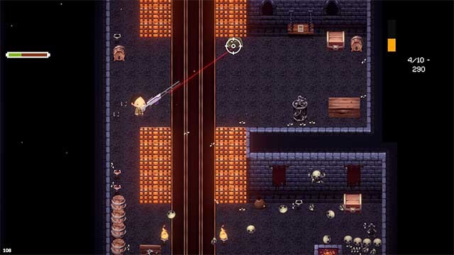 Các level được thiết kế dưới dạng căn phòng kín và có tổng cộng hơn 100 chương