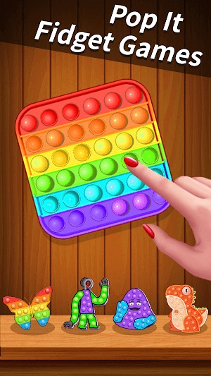 Chơi pop-it giải trí
