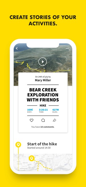 Tạo ra các câu chuyện video 3D về hoạt động của bạn bằng Relive