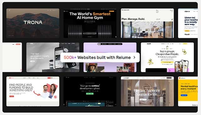 Relume là nền tảng thiết kế web chuyên nghiệp có sự hỗ trợ của AI