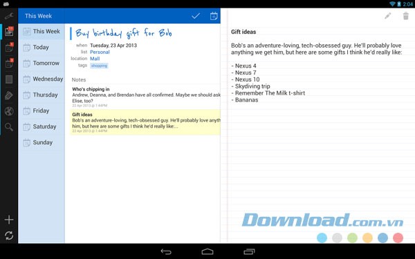 Remember The Milk for Android