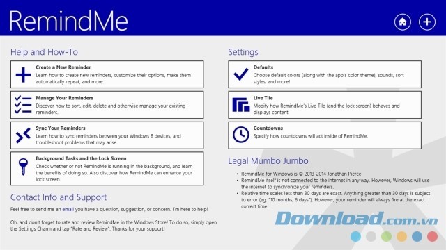 Hướng dẫn sử dụng chi tiết giúp mọi người nhanh chóng làm quen với RemidMe