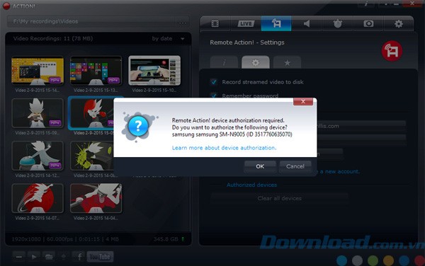 Xác nhận và cấp quyền truy cập máy tính
