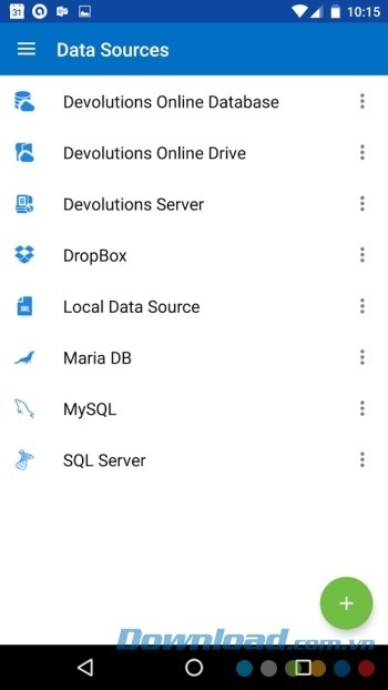 Các nguồn dữ liệu
