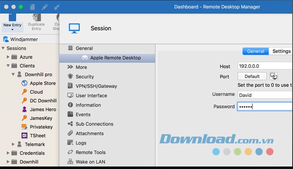 Remote Desktop Manager cho Mac