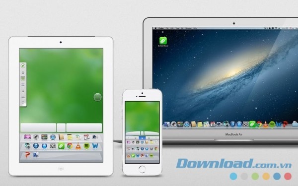 Remote Mouse cho Mac ứng dụng biến iPhone thành chuột không dây