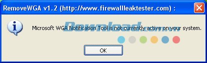 Cửa sổ thông báo RemoveWGA