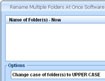 Rename Multiple Folders - Phần mềm đổi tên nhiều thư mục