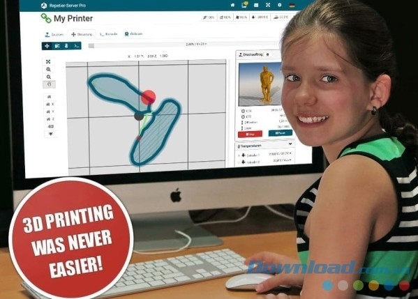 Repetier-Server cho Mac hỗ trợ điều khiển máy in 3D từ xa