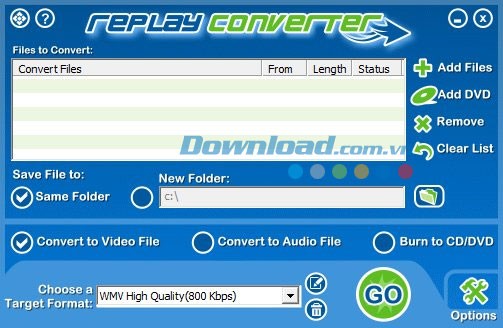 Replay Converter