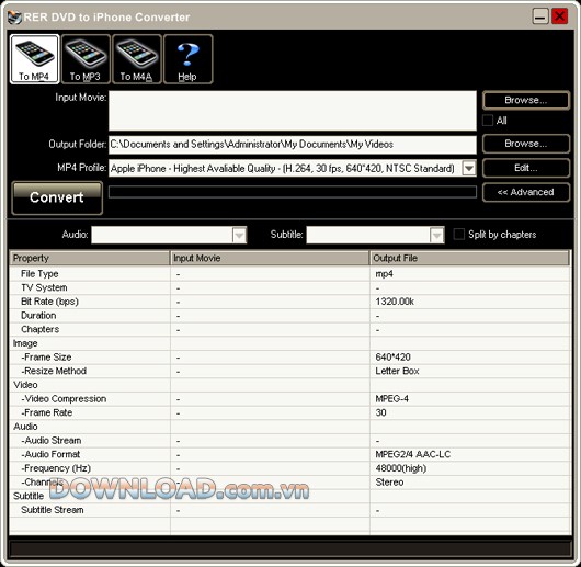 RER DVD to iPhone Converter