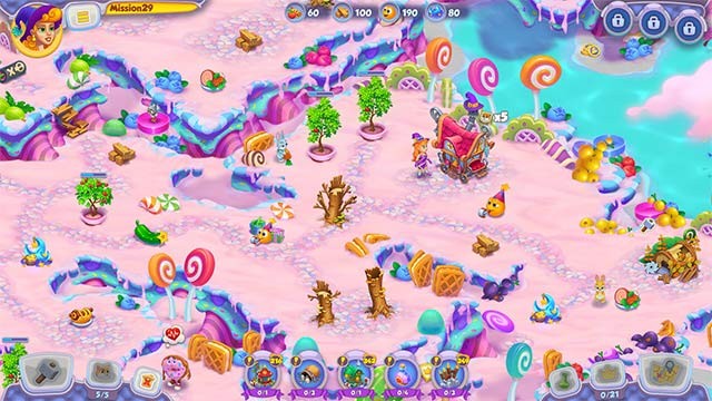 Mãn nhãn với đồ họa màu kẹo ngọt dễ thương của Rescue Agency: The Kidnapper of Happiness