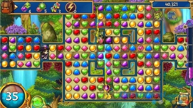 Nỗ lực vượt qua các bài chơi khó trong game nối hình Rescue Quest Gold cho máy tính và Mac