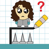 Rescue The Girl - Game giải đố vẽ cứu cô gái trên Android