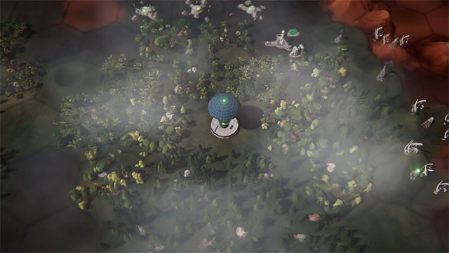 Xây dựng thành phố mới từ nguồn tài nguyên phong phú trong Reshaping Mars game