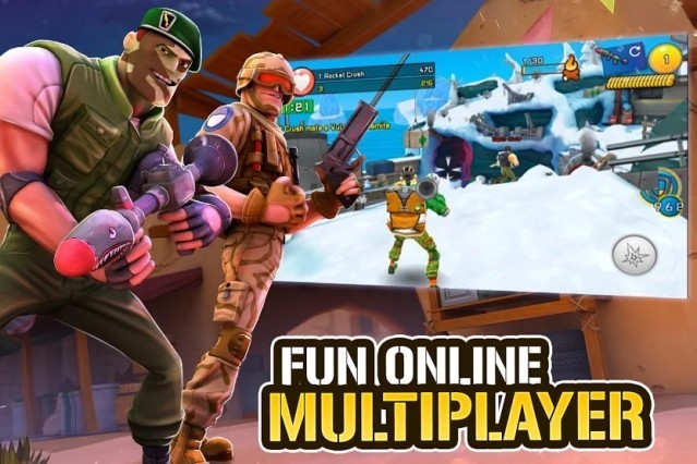 Chiến đấu nhiều người trực tuyến vui nhộn