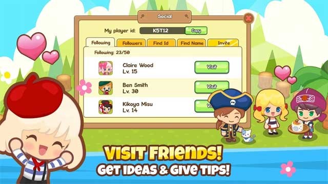 Thăm hòn đảo ẩm thực của bạn bè và nhận những lời khuyên hữu ích