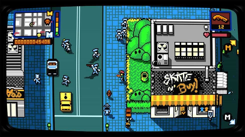 Retro City Rampage DX có lối chơi hành động hấp dẫn