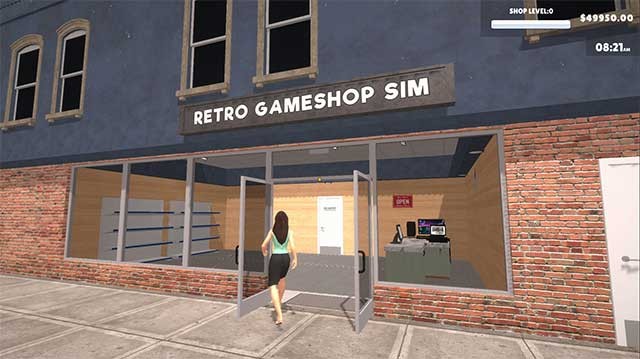 Xây dựng và quản lý một cửa hàng video game cổ điển trong Retro GameShop Simulator