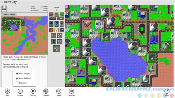 Thành phố được xây dựng trong RetroCity