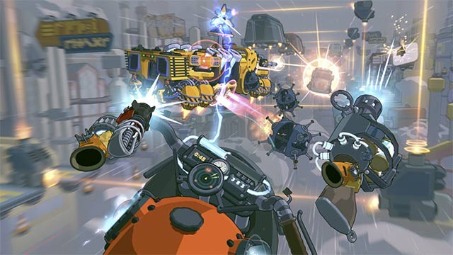 Nâng cấp xe đua và vũ khí để cải thiện tốc độ, khả năng phá hủy và sức mạnh tối thượng