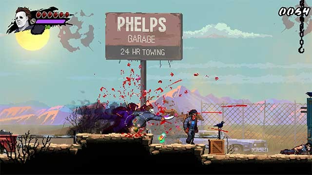 Đồ họa pixel phong cách cổ điển với nhạc nền hoài cổ ám ảnh