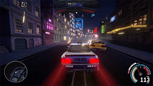 Tham gia cuộc đua tốc độ không hồi kết trong thành phố cyberpunk