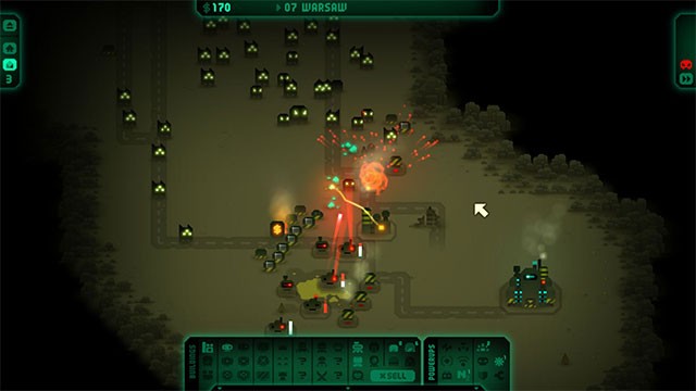 Thu thập tài nguyên để nâng cấp công trình phòng thủ