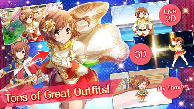 Tùy chỉnh nhân vật của bạn với bộ sưu tập thời trang đa dạng trong Revue Starlight Re LIVE