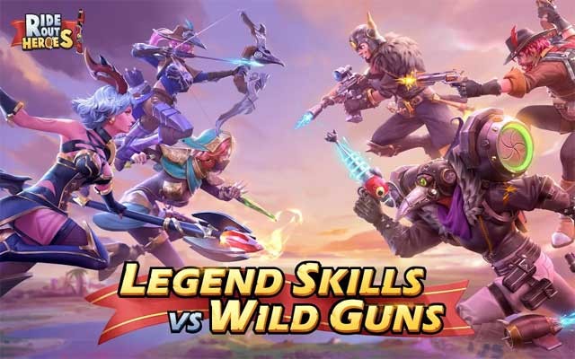 Ride Out Heroes for Android là trò chơi Đấu trường sinh tử quy mô lớn