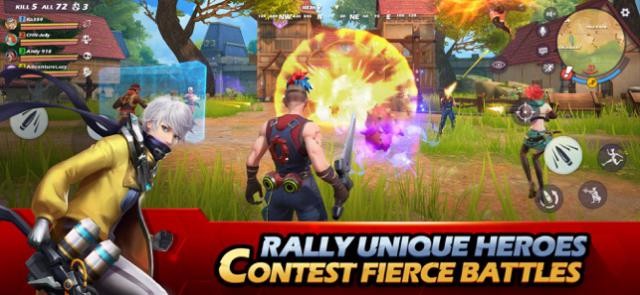 Tham gia các trận chiến sinh tồn lên tới 100 người chơi