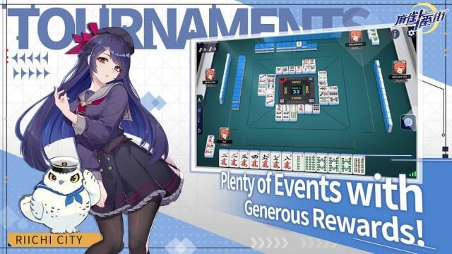 Game Riichi City-Japanese Mahjong có nhiều sự kiện hấp dẫn với phần thưởng thú vị