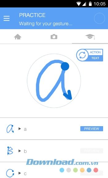 Tùy biến cử chỉ trên Ring