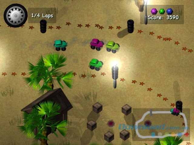 Game đua xe Ringed Racing Fun