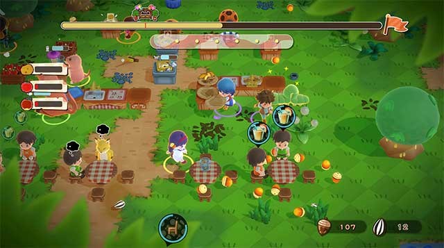 Tham gia nấu ăn cùng tối đa 16 người chơi trực tuyến