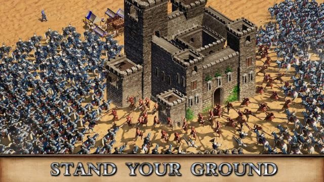 Thành lập quân đội, chiến đấu và xây dựng đế chế vừng mạnh của bạn trong game Rise of Empires