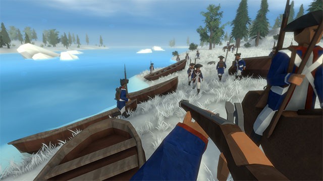 Rise of Liberty là sự kết hợp giữa FPS, chiến thuật và mô phỏng chiến tranh