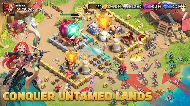 Chinh phục các vùng đất hoang