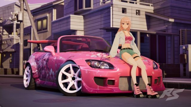 Cuộc đua trong Rising Sun game mang đậm phong cách anime Nhật Bản