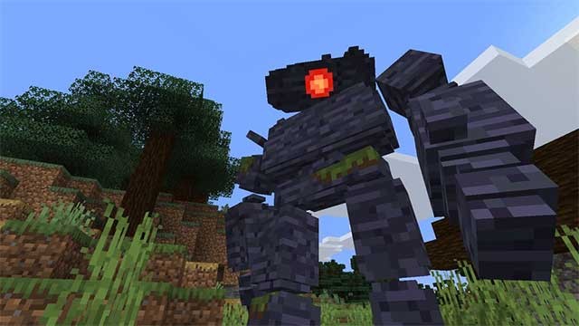 Các thực thể trong game được tái tạo chi tiết trong thế giới Minecraft