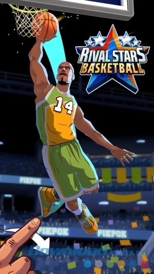 Game bóng rổ Rival Stars Basketball cho Android