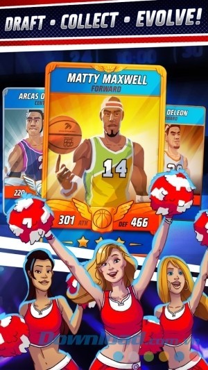 Phát triển cầu thủ theo ý muốn trong Rival Stars Basketball cho Android