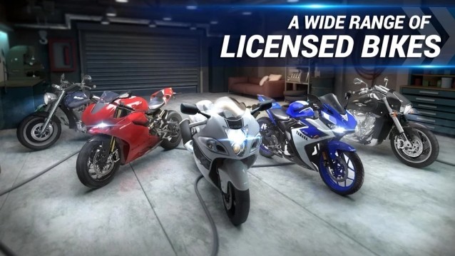 Lựa chọn xe đua trong bộ sưu tập xe moto đa dạng trong Rival Wheels