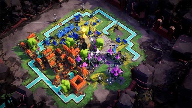 Sắp đặt các tòa nhà có hình dạng khác nhau sao cho phù hợp