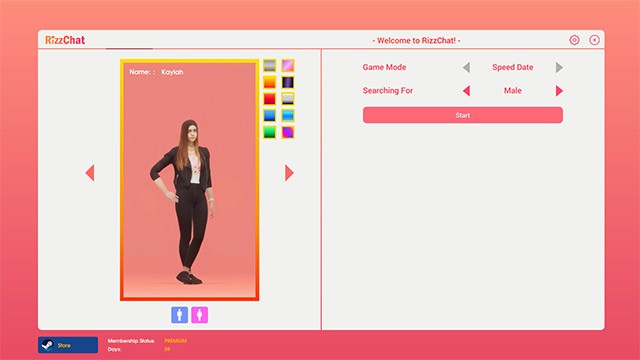 Tham gia những cuộc hẹn hò nhanh với người dùng Rizz Chat trên toàn thế giới
