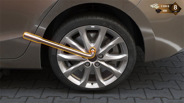 Luôn mang theo dụng cụ sửa chữa để giải quyết các tình huống trong Roadside Assistance Simulator game