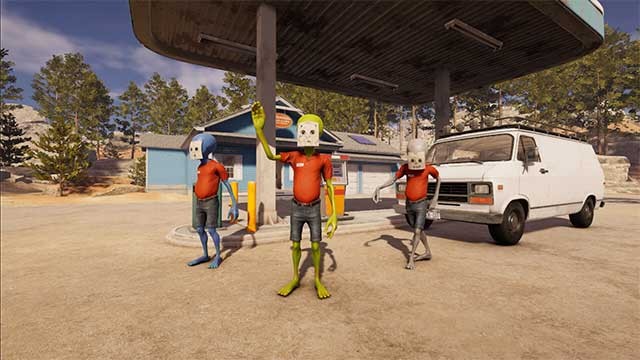 Roadside Research là game người ngoài hành tinh trạm xăng dành cho 1 đến 4 người