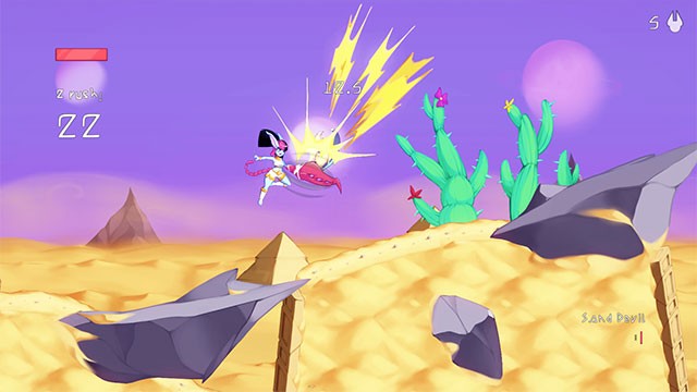 Tận dụng kỹ năng của nữ chiến binh Roah dũng cảm