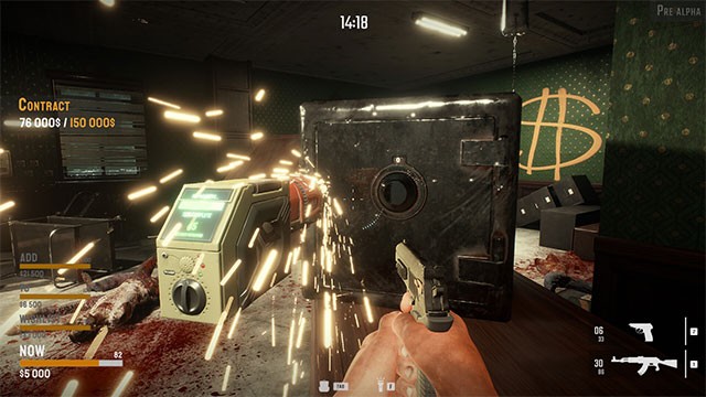 Khám phá sức mạnh của các loại vũ khí cận chiến, súng ống và bẫy