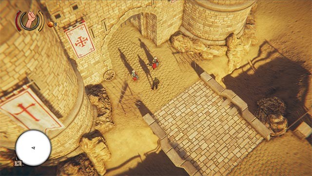 Chơi game Robin In Da Hood ở góc nhìn từ trên xuống giúp bao quát toàn cảnh